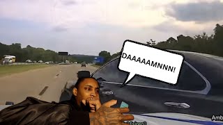 122 MPH PIT Maneuver on Lexus by Arkansas State Police - Female driver EJECTED! *reaction video*