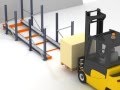 Dynamic Push Back Pallet shelving | Mecalux