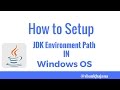  How To Set Up JDK Environment Variable Path in Windows 