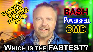 Bash vs Powershell vs CMD: De Software Drag Racing-serie E03