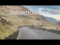 Snowdonia National Park 4K60FPS HDR - Scenic Drive - Wales United Kingdom