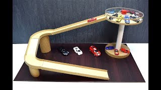 Как сделать Hot Wheels трек с горками из картона Как сделать Hot Wheels трек с горками из картона