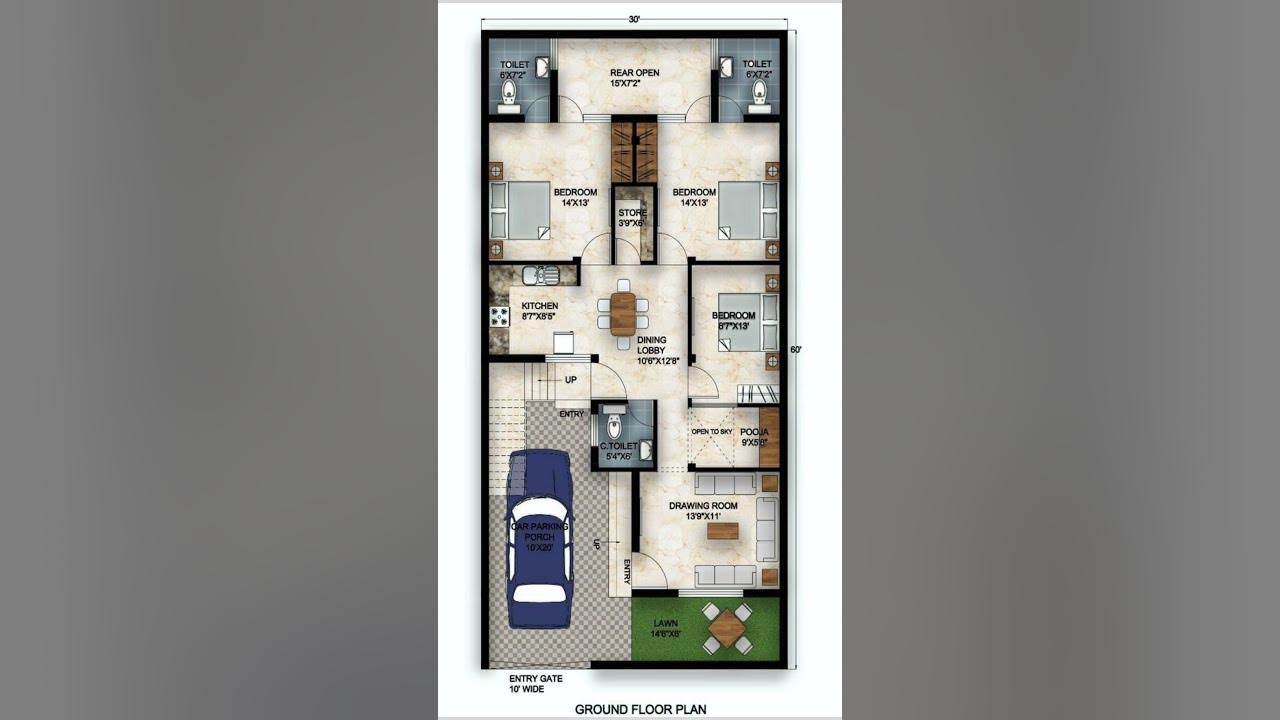 30-x-60-ground-floor-design-2d-1bhk-home-plan-1800-sqft-home