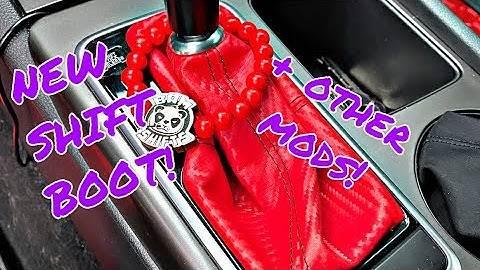 Installing a New Shifter Boot + Pedal Covers & Seatbelt Latch Covers!!