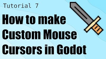 How to make Custom Mouse Cursors in Godot | Game Dev Tutorial 7