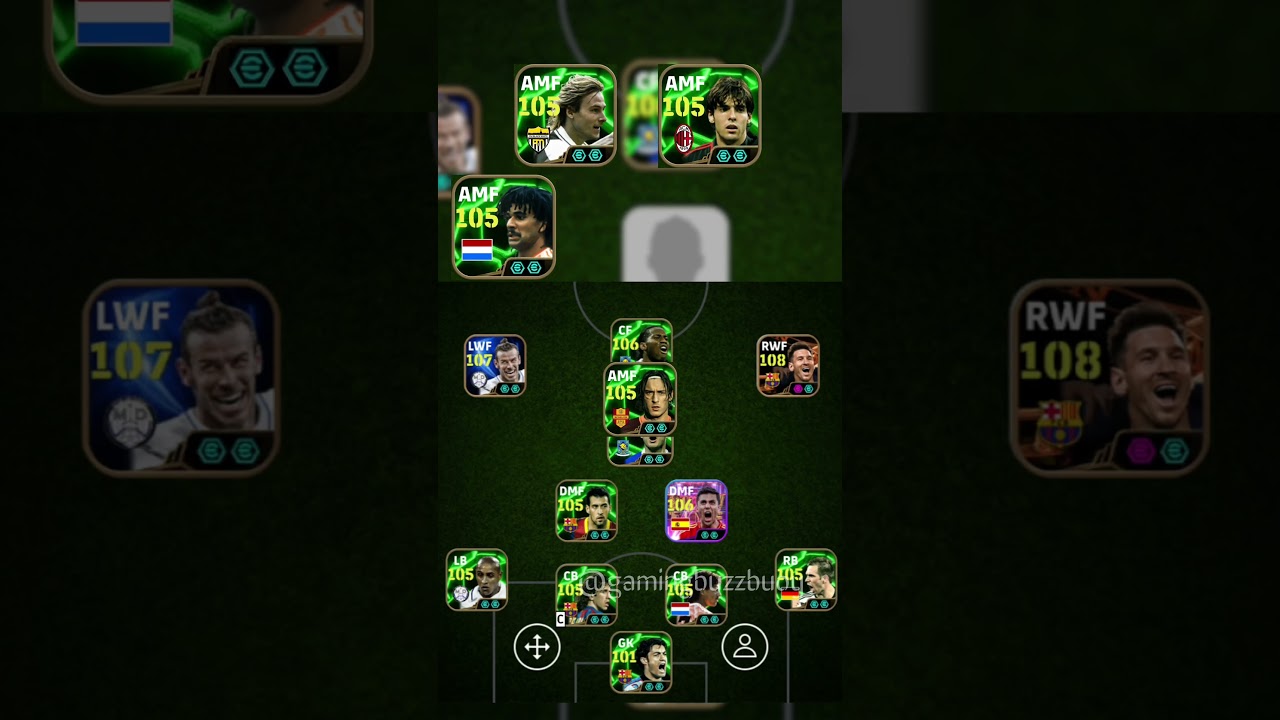 Choose your favorite AMF?🤔 || Nedved vs Kaka vs Totti vs Gullit vs Lampard