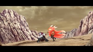 Sedih, jelang Kematian kurama dengan mode baryon sekaligus pertempuran akhir kurama bersama naruto