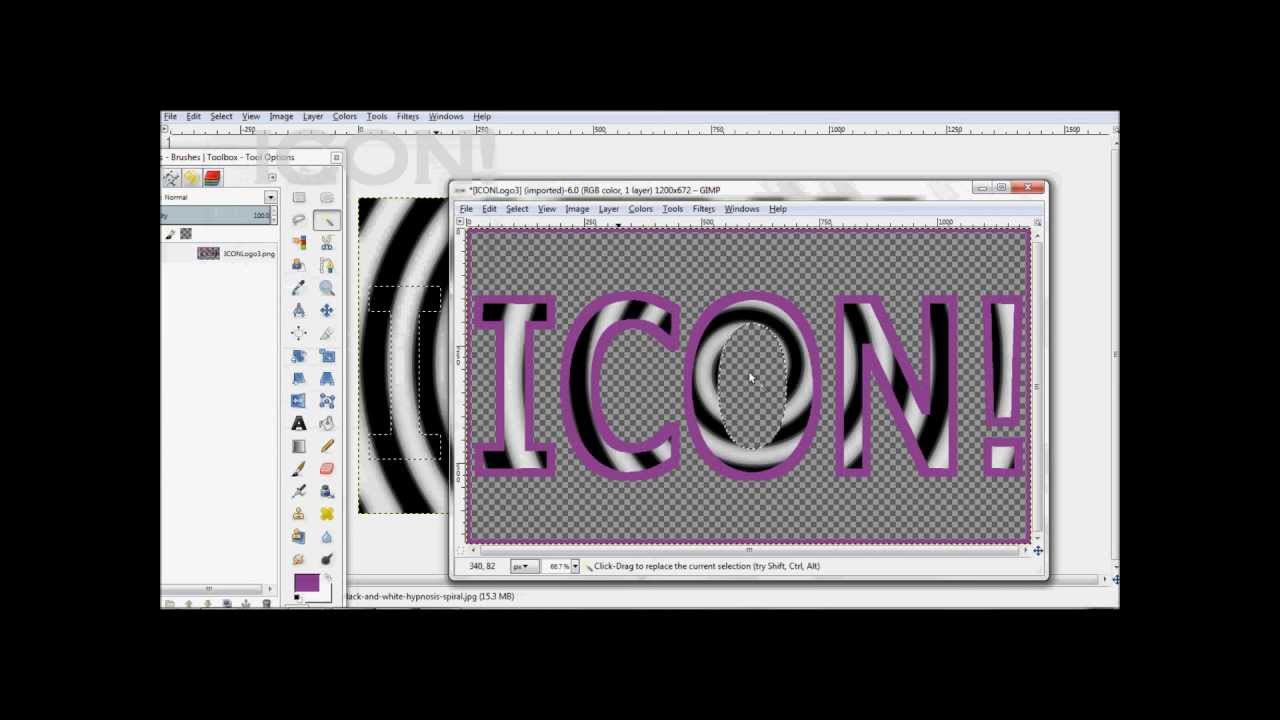 youtybe gimp logo from picture youtybe gimp logo from picture