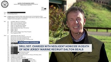 Charges filed against staff sergeant in death of Marine recruit Dalton Beals/