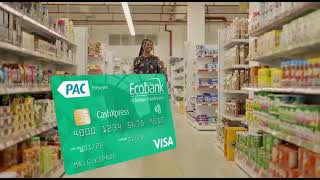 Ecobank Guinee Carte Visa Prépayées Cash Express 2