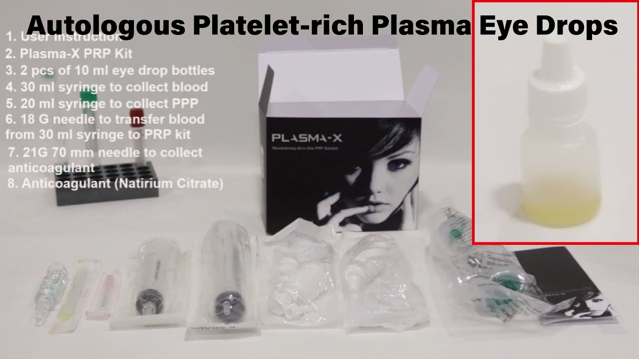 Easy, Simple and Efficient method to prepare Autologous PRP Eye Serum