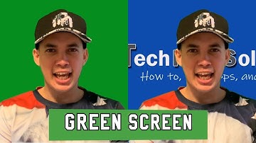 How to use green screen effect/chroma key in Android 2020