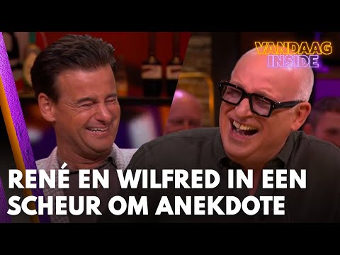 Ren en Wilfred liggen in een scheur om kostelijke anekdote over voormalig schaatser Jos Valentijn