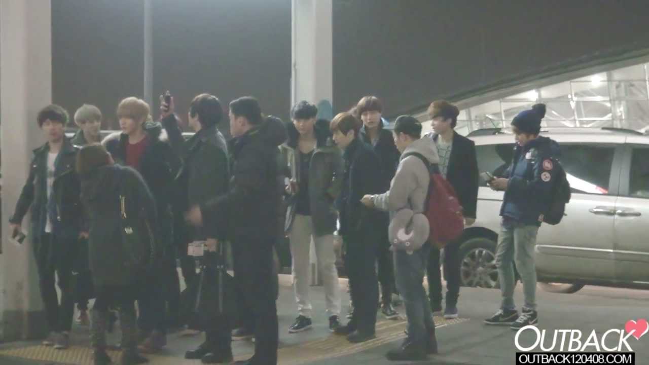 130114 EXO 인천공항(Incheon Airport) 출국 1080p