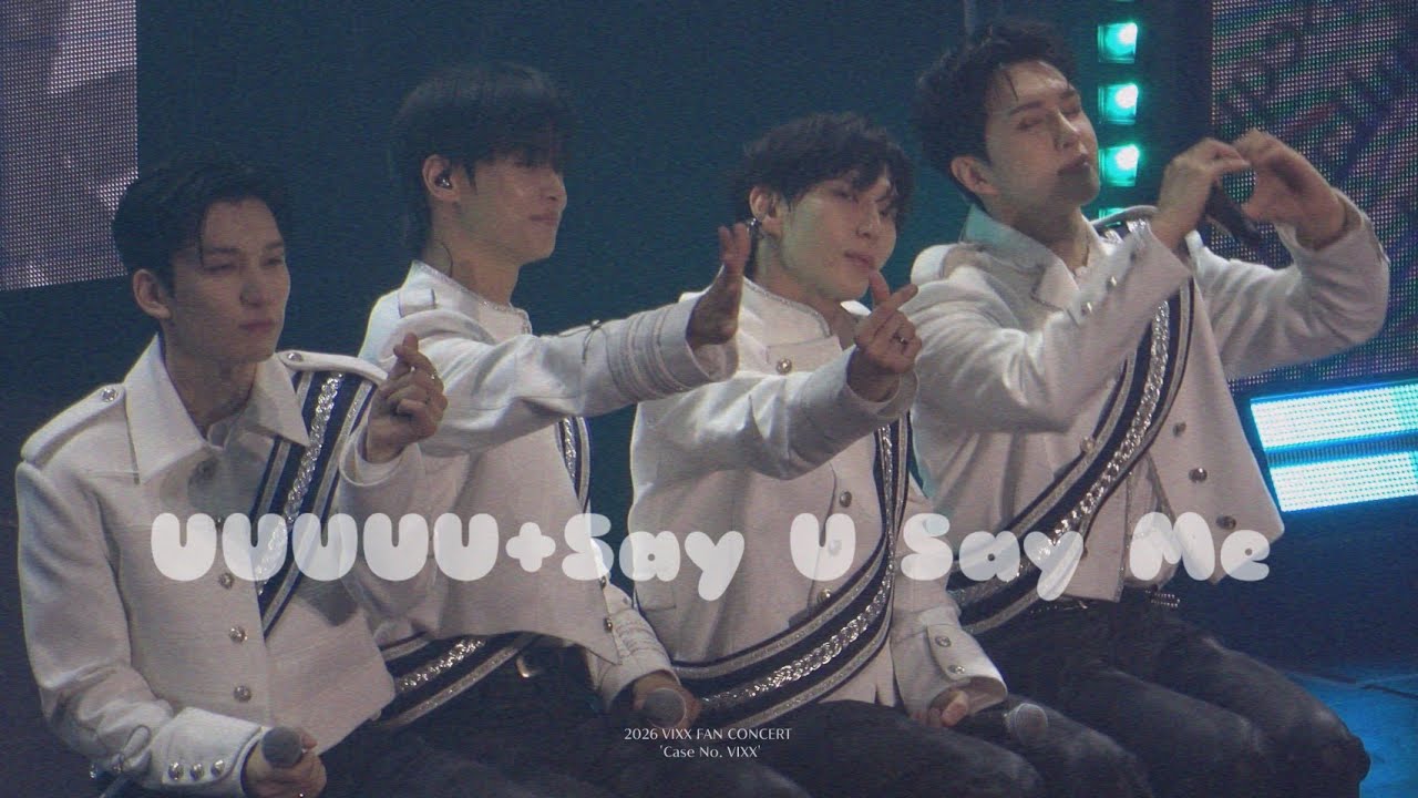 [4K/직캠] 260221 2026 VIXX FAN CONCERT 'Case No. VIXX' 첫콘 빅스 레오 아픈데좋아(UUUUU)+Say U Say Me