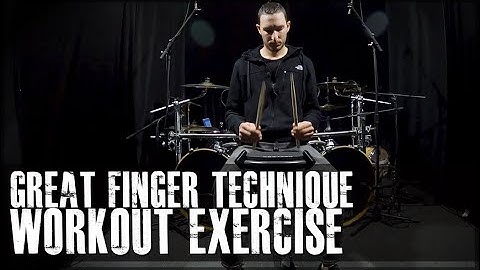 GREAT French Grip Finger Technique Workout Exercise - James Payne