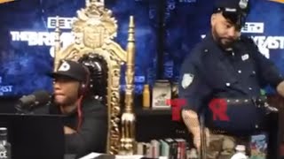 Dj Envy claps back at Rick Ross wearing a corrections officer uniform on the breakfast club