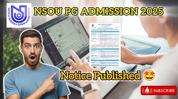 NSOU PG ADMISSION 2025 | MA, Msc, Mcom, MLIS January 2025 Session Admission ||Biswascafe ||