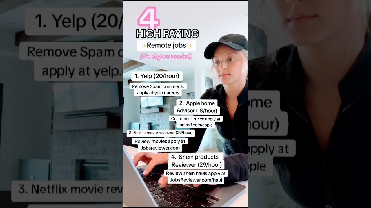 Remote jobs for girls 