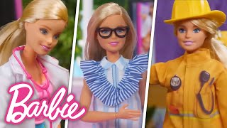 Barbie's Jobs 🚒 🩺 🐝 | Barbie Clips