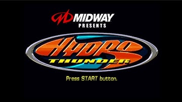 Hydro Thunder - Sony PlayStation - Intro & Title Screen