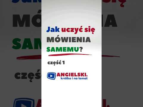 Jak poprawić mówienie po angielsku? #angielski #shorts