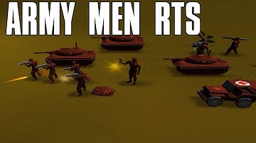 Army Men RTS Multiplayer Battle in the Sandbox 4 Player FFA
