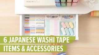 6 Japanese Washi Tape Items \& Accessories You Didn't Know Existed: Part 2
