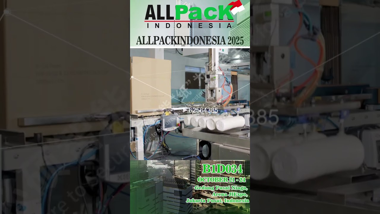 We’re bringing our pulp molding machines to ALLPack Indonesia 2025! 🎉