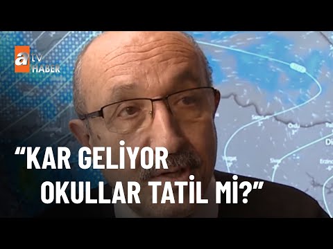 Kar geliyor okullar tatil olacak mı? - atv Ana Haber 4 Şubat 2023