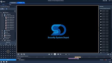 Uniview - EZStation 3.0 - How to playback