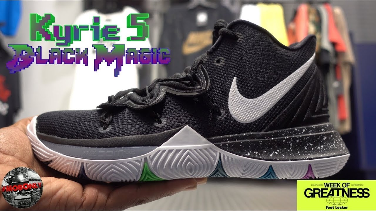 kyrie 5 black magic footlocker cheap online