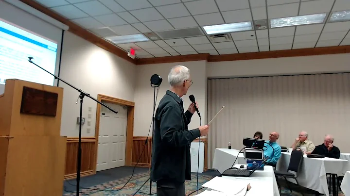Charles Meek teaching at Big Tex 2018.