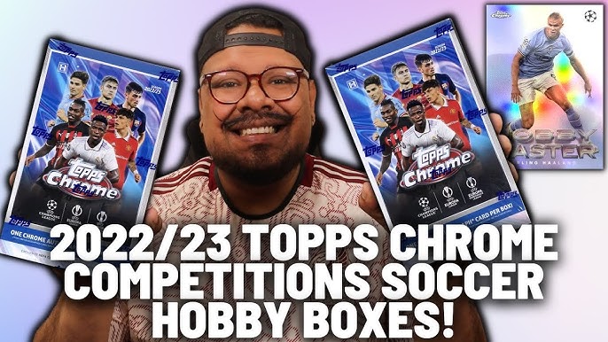 2022-23 Topps UEFA Club Competitions Chrome Lite Hobby Box Opening