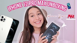 UNBOXING THE NEW IPHONE 12 PRO MAX SETUP REVIEW & MORE