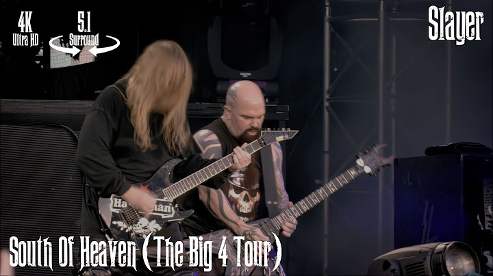 South of Heaven Live version - Live performance video thumbnail
