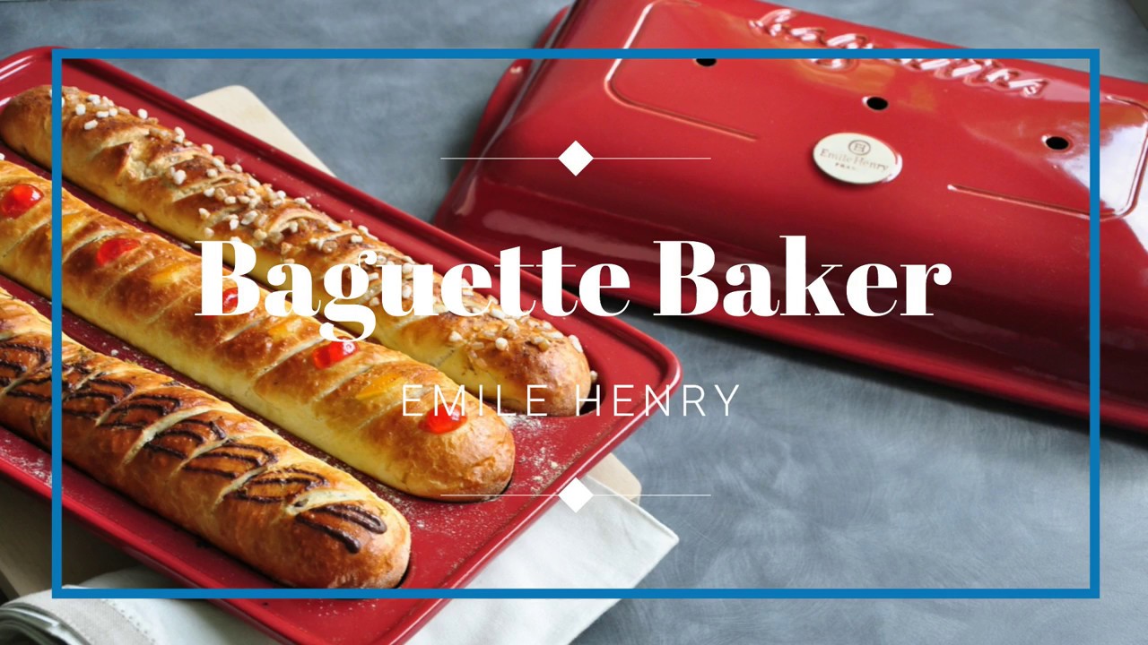 Emile Henry Baguette Baker - Charcoal