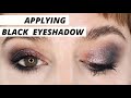 HOW TO USE BLACK EYESHADOW (FOR LIGHT MAKEUP, DRAMATIC MAKEUP, & HOODED EYES) | Hannah Louise Poston