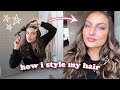 MY HAIR CARE ROUTINE ✰ everyday waves tutorial + fave products!