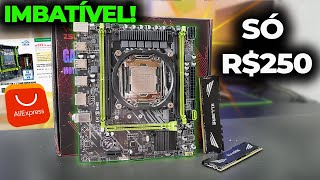 O MELHOR KIT XEON POR R$250 ATÉ AGORA! E5 2650 V4 E PLACA MÃE X99 P4 (COM TESTES)