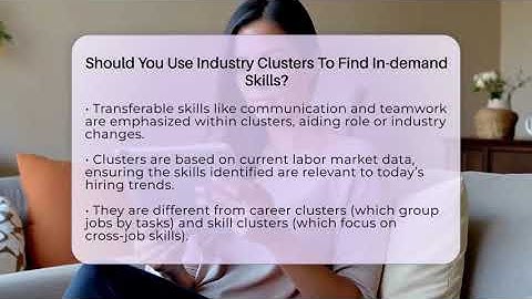 Should You Use Industry Clusters To Find In-demand Skills? - Learn As An Adult