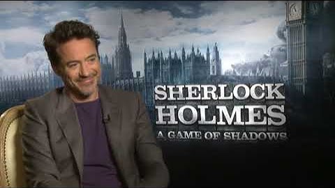sherlock holmes a game of shadows : robert downey jr. interview