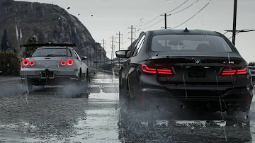 R34 x BMW M5 | Soner Karaca - Secrets | FIVEM | QUANTV 3.0