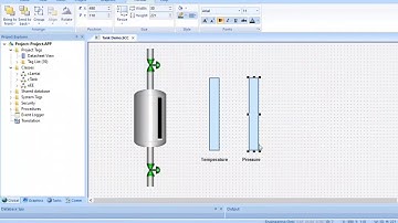 Tank Demo & Schedular dengan menggunakan aplikasi Indusoft Web Studio