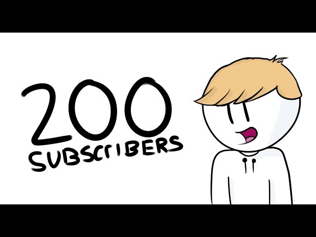 200 SUBSCRIBERS - THANK YOU ! (Animation..ish)