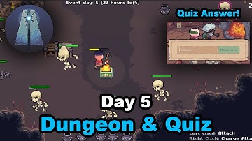 The Beacon Game Day 5 Dungeon & Quiz