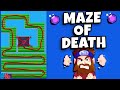 Gem Grab Maze Map = Dying Non-Stop