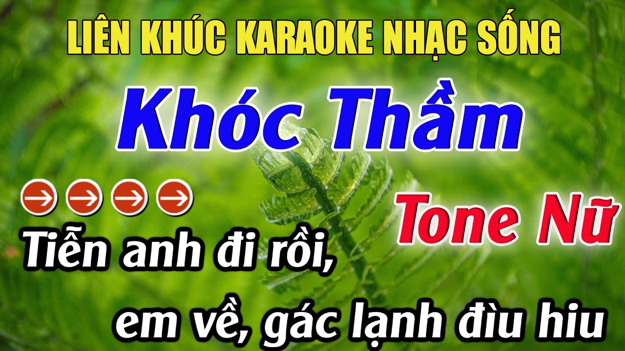 Liên Khúc Karaoke Khóc Thầm Karaoke Tone Nữ Beat Hay Nhất 2025 Karaoke Mê Nhạc Sống