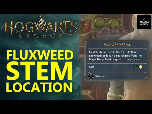 Fluxweed stem hogwarts legacy｜TikTok Search