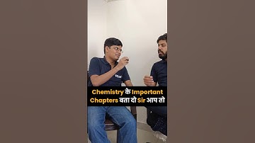 7 Most Important Chapters in JEE Advanced Chemistry | JEE 2025 #shorts #iit #jee #esaral